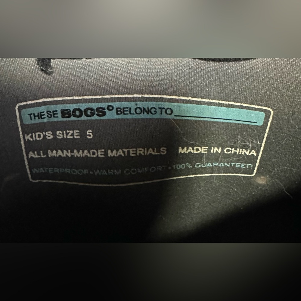 Bogs brand youth muck boots. Good condition. - Picture 2 of 6
